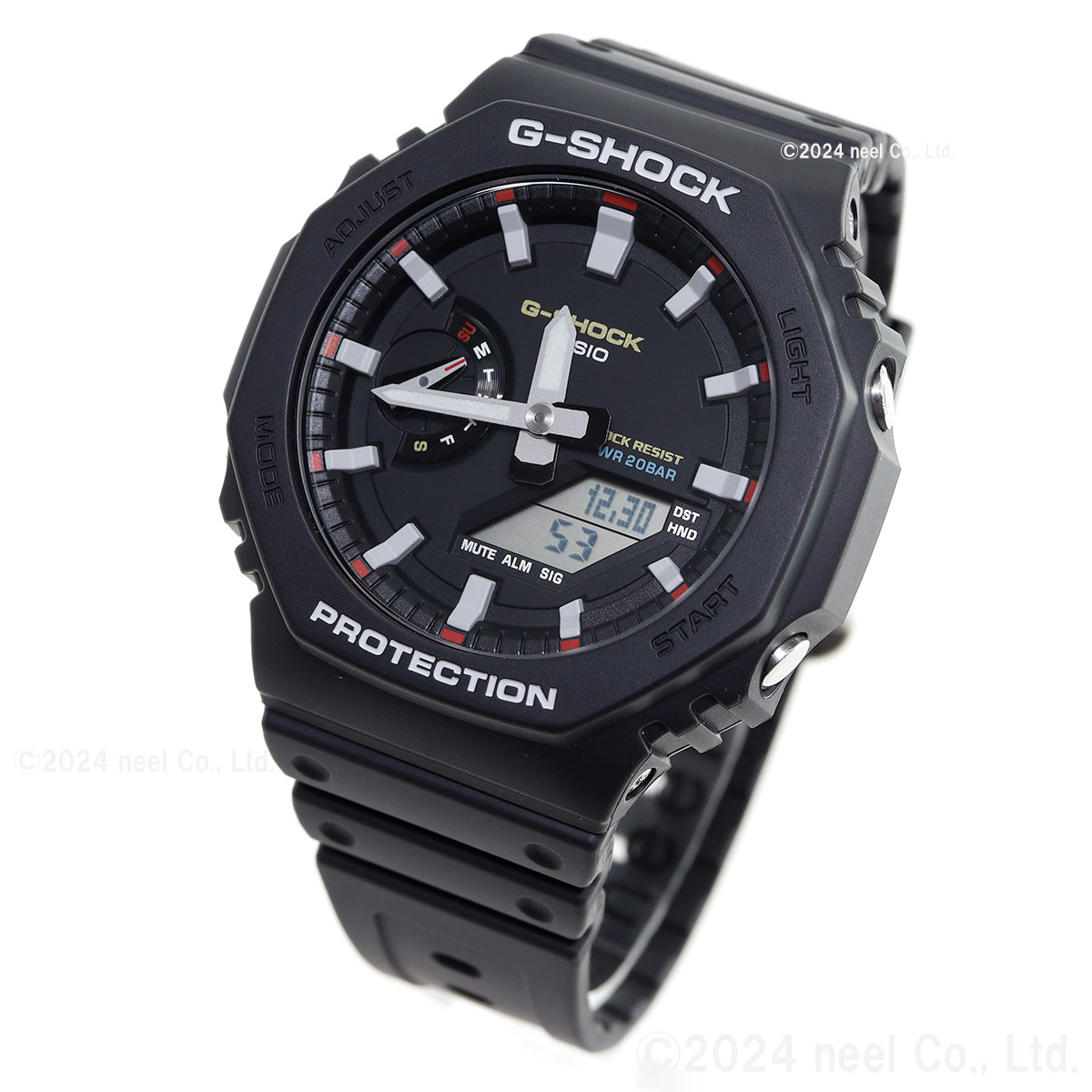【最安値】G-SHOCK GA-2100 ブラック デジタル腕時計 gショック ジーショック G-SHOCK クオーツ GA-2100-1A4 アナログ