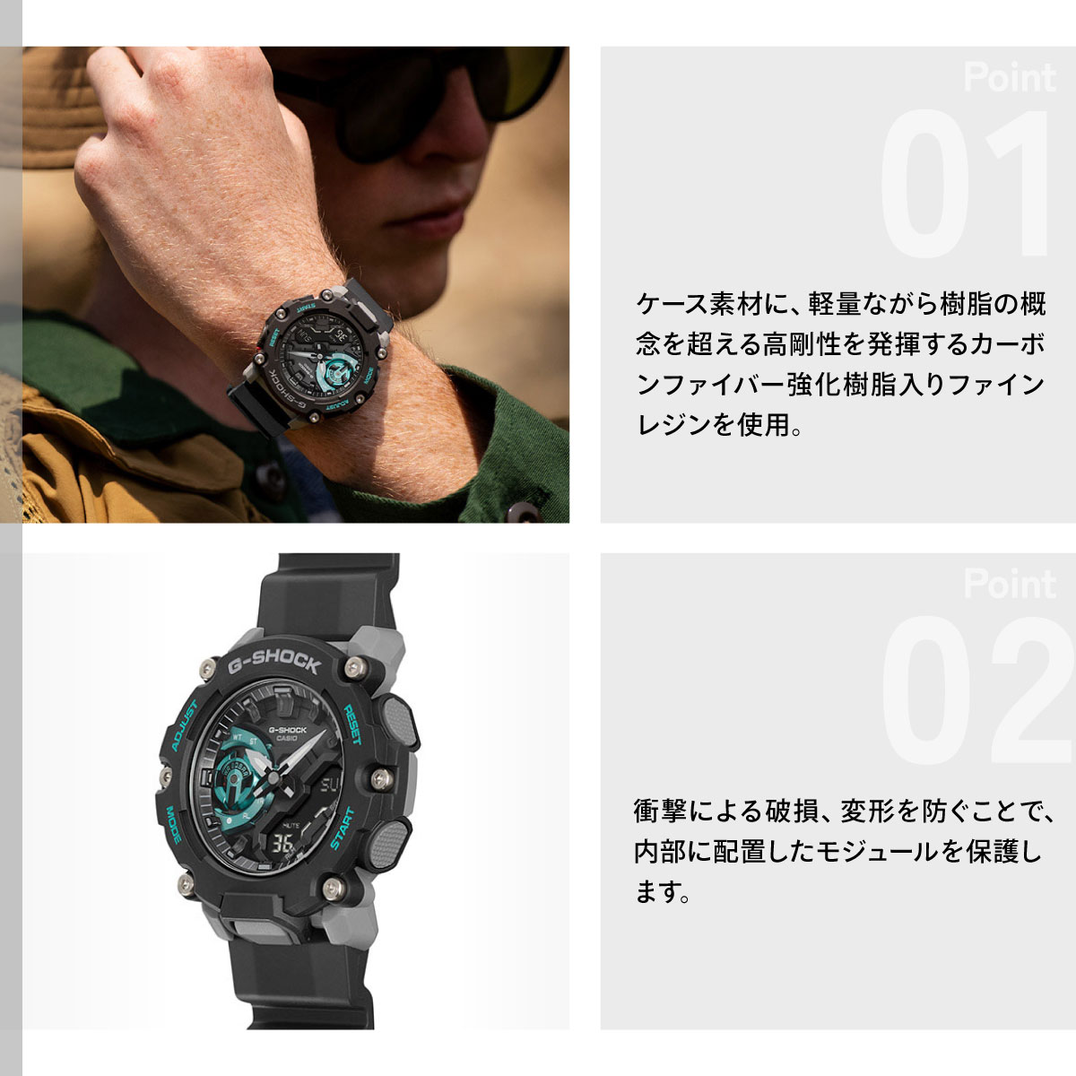 G-SHOCK Gショック 腕時計 メンズ GA-2200M-1AJF ジーショック : neel