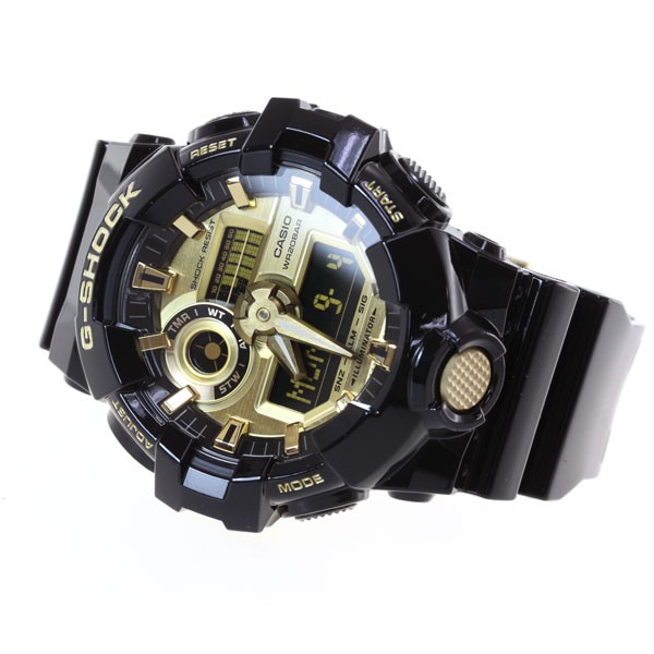 G-SHOCK ガリッシュ メンズ クォーツ 腕時計 GA-710GB GA-710GB-1AJF | CASIO