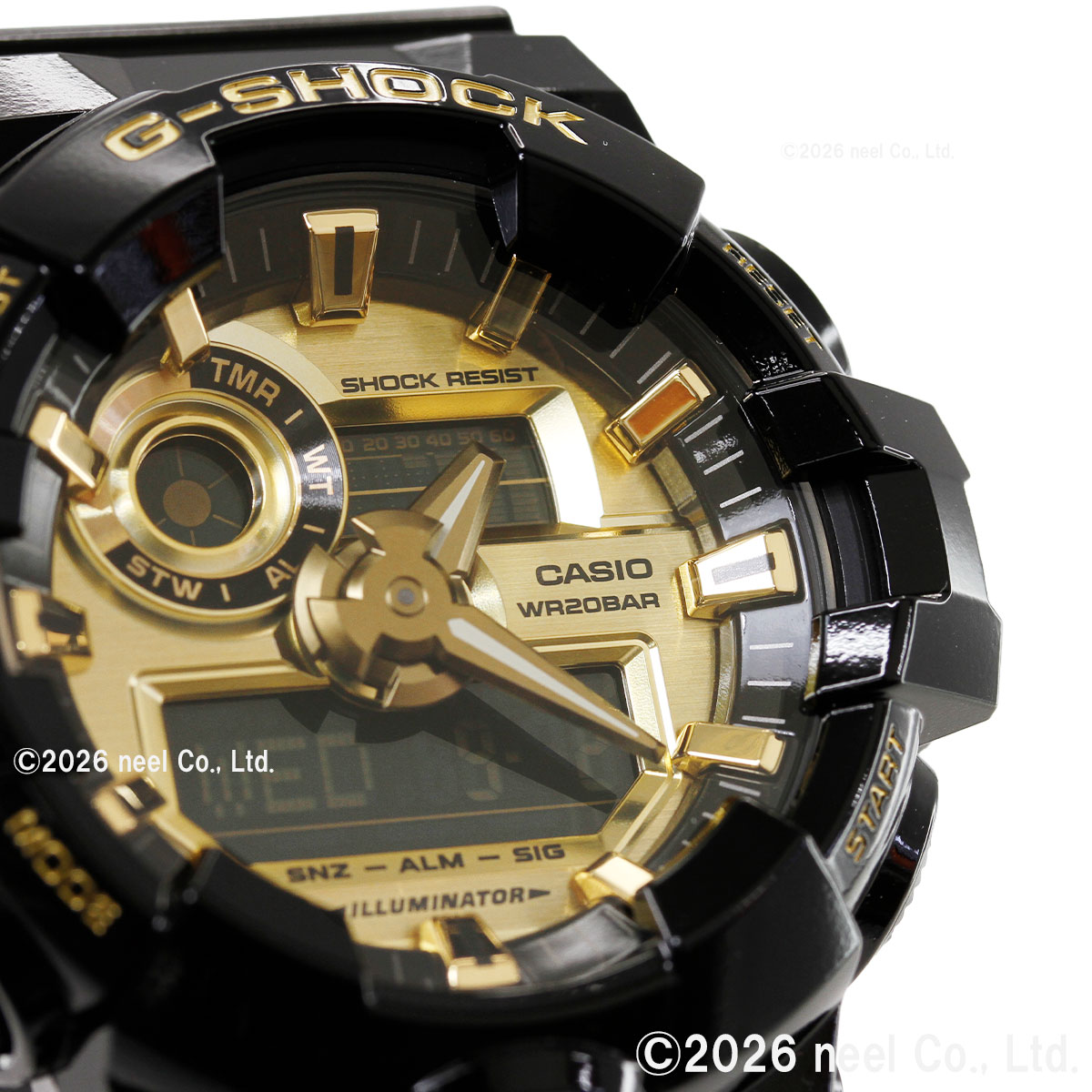 G-SHOCK Gショック 腕時計 メンズ アナデジ GA-710GB-1AJF ジー