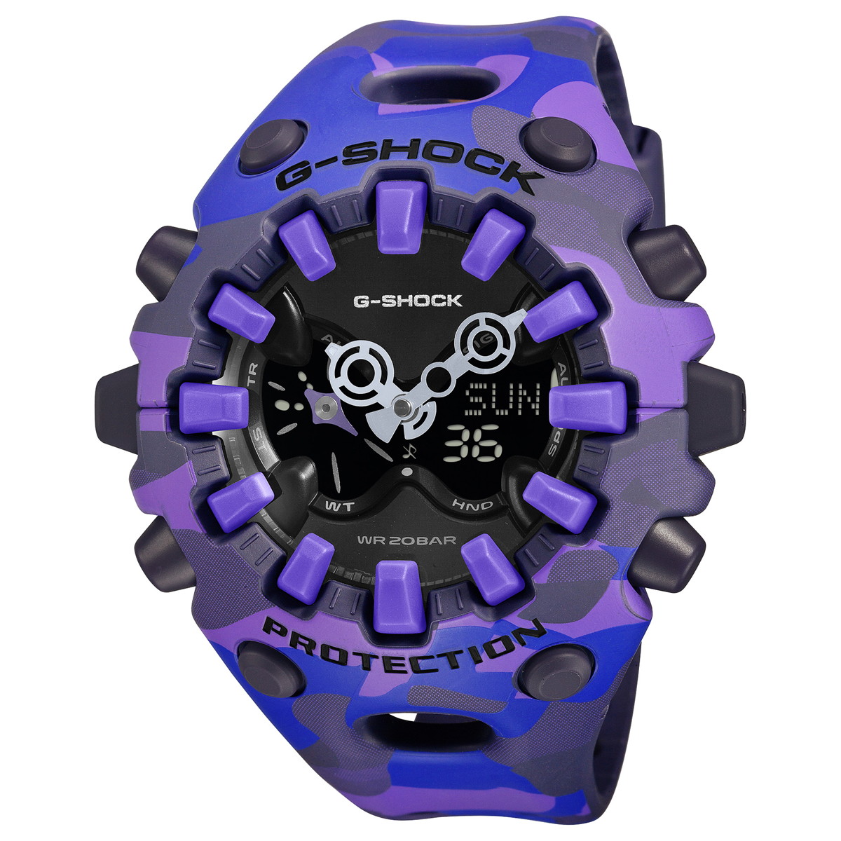 g-shock スマートウォッチ（ファッション）（ベルトカラー：パープル系