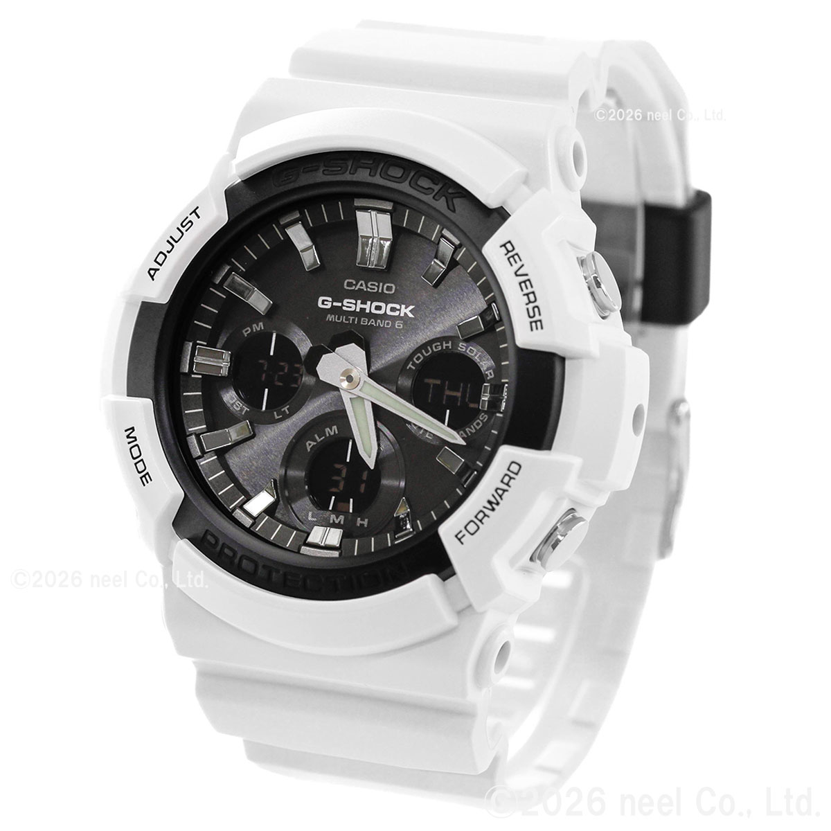 G-SHOCK Gショック 電波 ソーラー 腕時計 メンズ GAW-100B-7AJF : neel