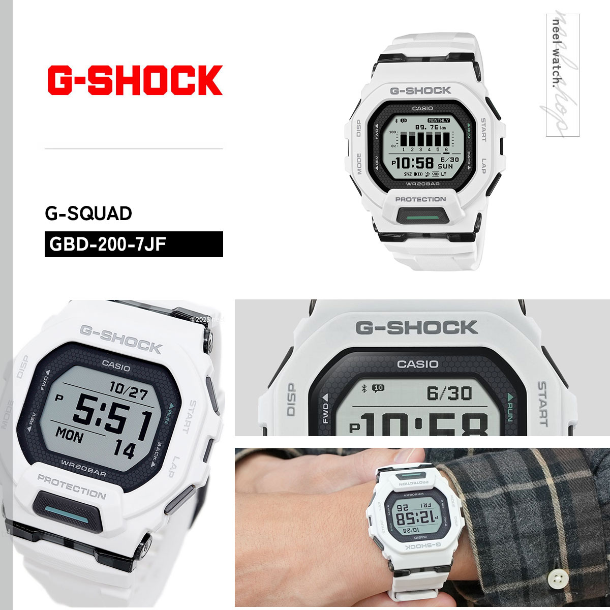 G-SHOCK （豪華おまけ有） Gショック ジースクワッド G-SQUAD 腕時計