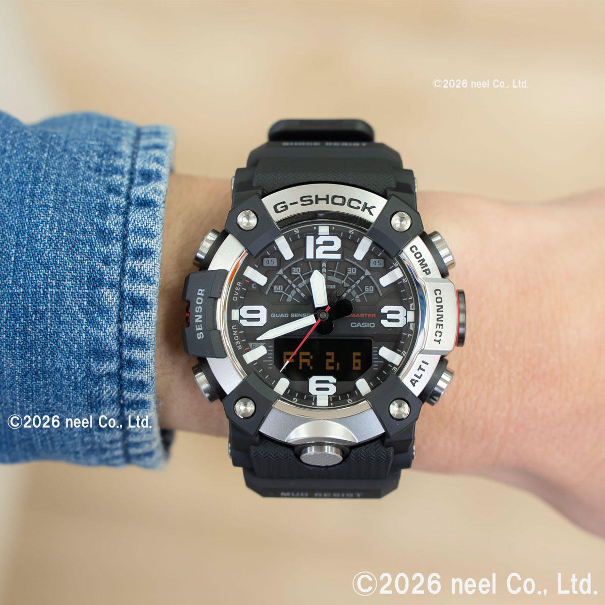 G-SHOCK Gショック マッドマン MUDMAN オンライン限定 腕時計 GG