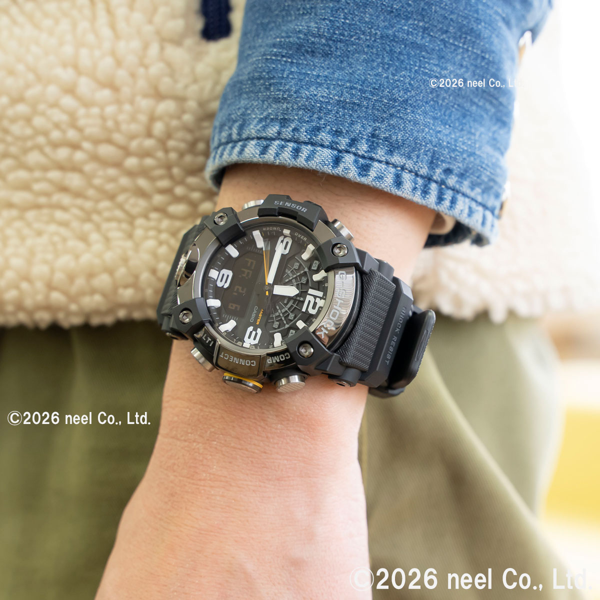 G-SHOCK Gショック マッドマン MUDMAN オンライン限定 腕時計 GG