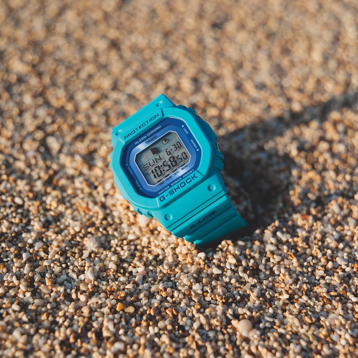 【美品】G-SHOCK G-LIDE GLX-100MSA クリアブルー G-LIDE（G-SHOCK） Gショック Gライド G-SHOCK G-LIDE 腕時計
