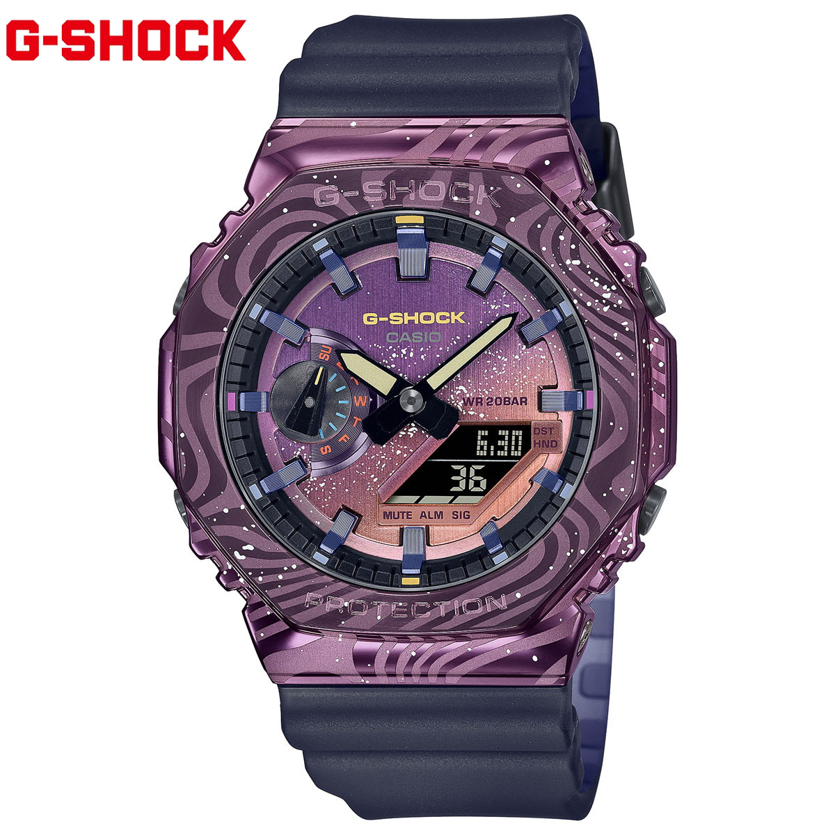 Gショック G-SHOCK 腕時計 メンズ GM-2100MWG-1AJR メタルカバー 銀河系モチーフ ジーショック