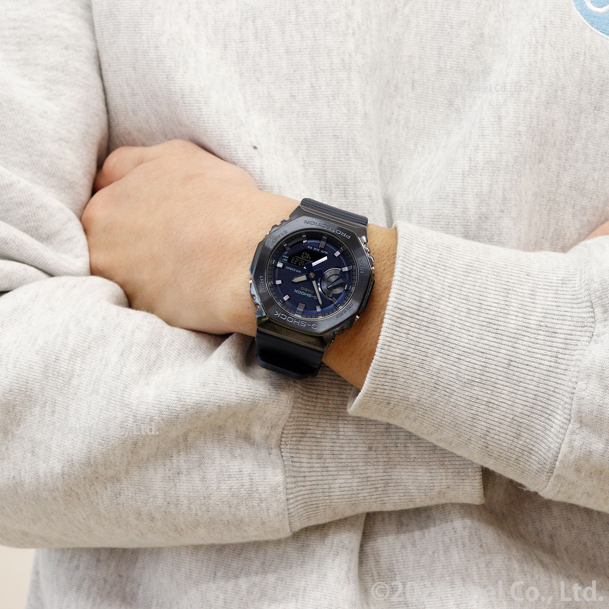 G-SHOCK Gショック メタル 腕時計 メンズ GM-2100N-2AJF ネイビー ジー 