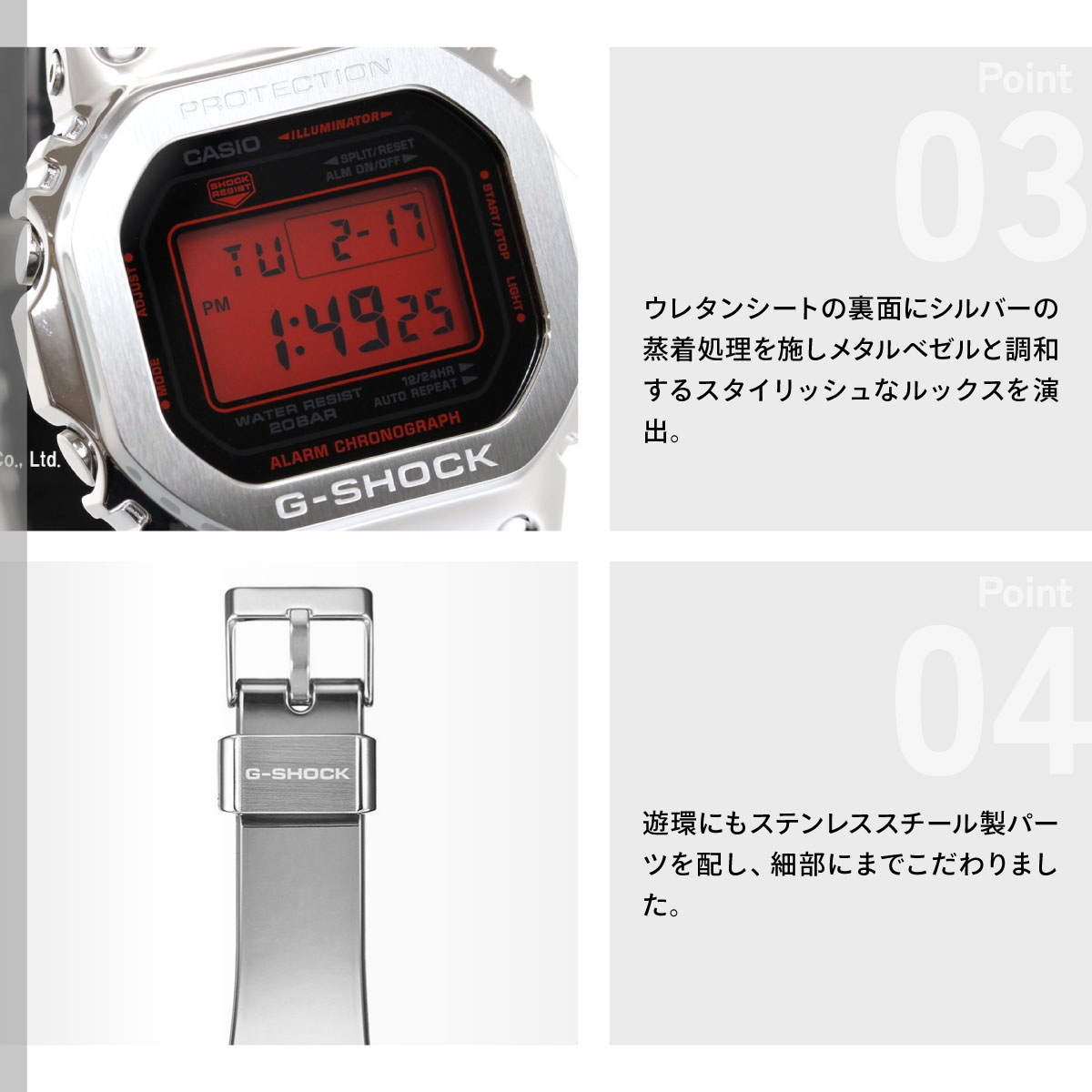 G-SHOCK （豪華おまけ有） Gショック 腕時計 GM-5600YRA-8JF FINE