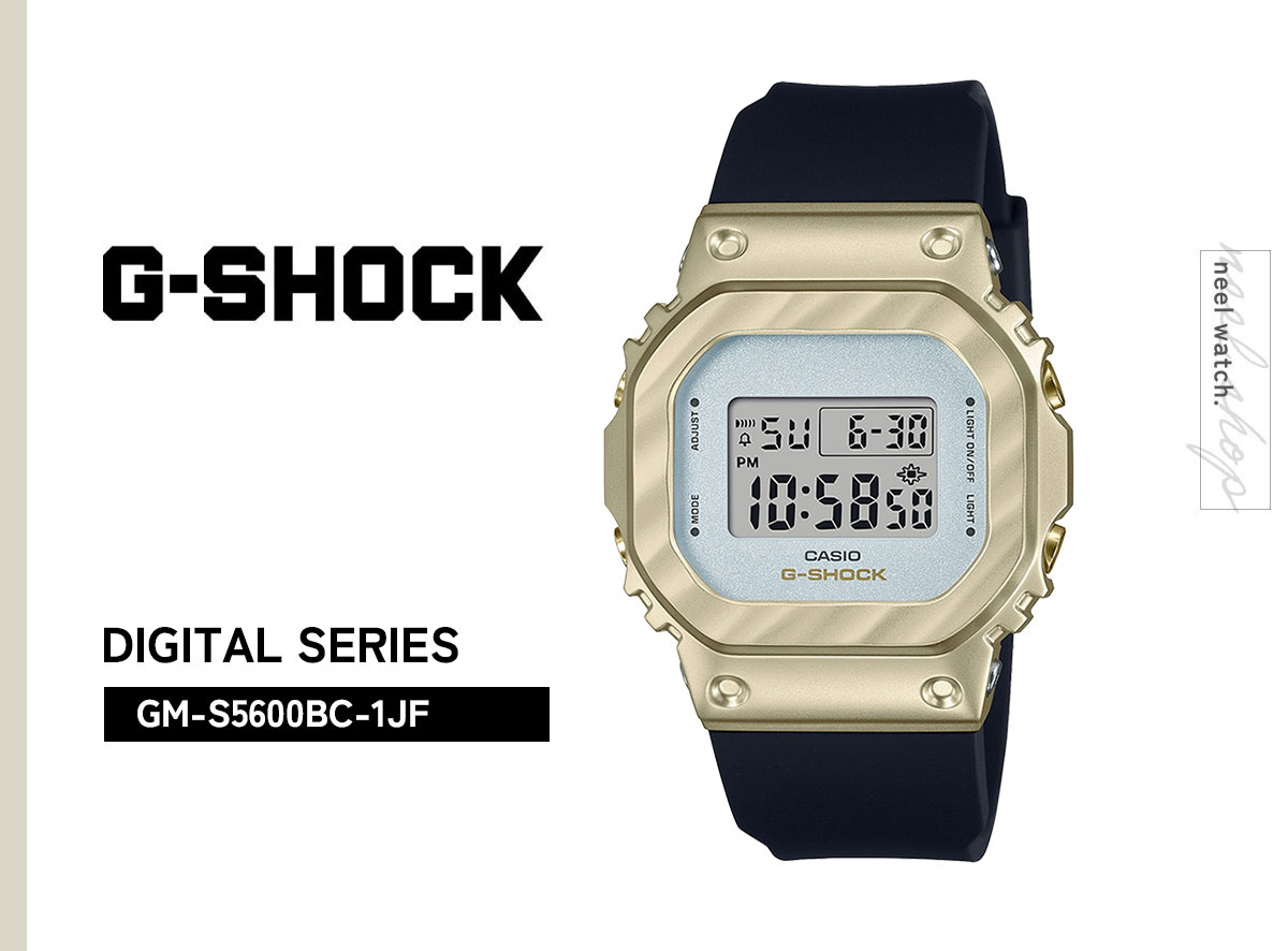 【未使用】 G-SHOCK　GM-S5600BC　レディース 　ゴールド 限定品☆カシオ G-SHOCK GM-S5600BC-1JF ライトイエローゴールド