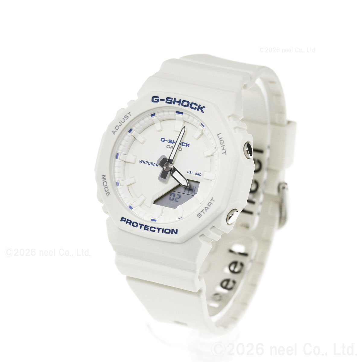 【新品】カシオ CASIO G-SHOCK 腕時計 レディース GMA-P2100BA-7ADR クォーツ 電池式 ホワイトxホワイト アナデジ表示 GMA-P2100ST-7AJF | CASIO