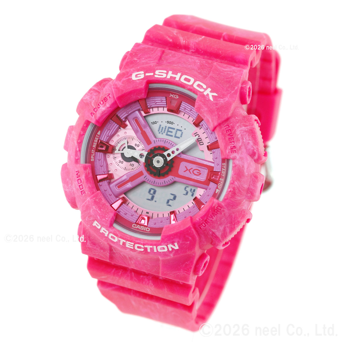 CASIO G-SHOCK GMA-S110XG-4AJR XGコラボ　最安値 G-SHOCK （豪華おまけ有） Gショック アナデジ XG コラボ 限定 腕時計