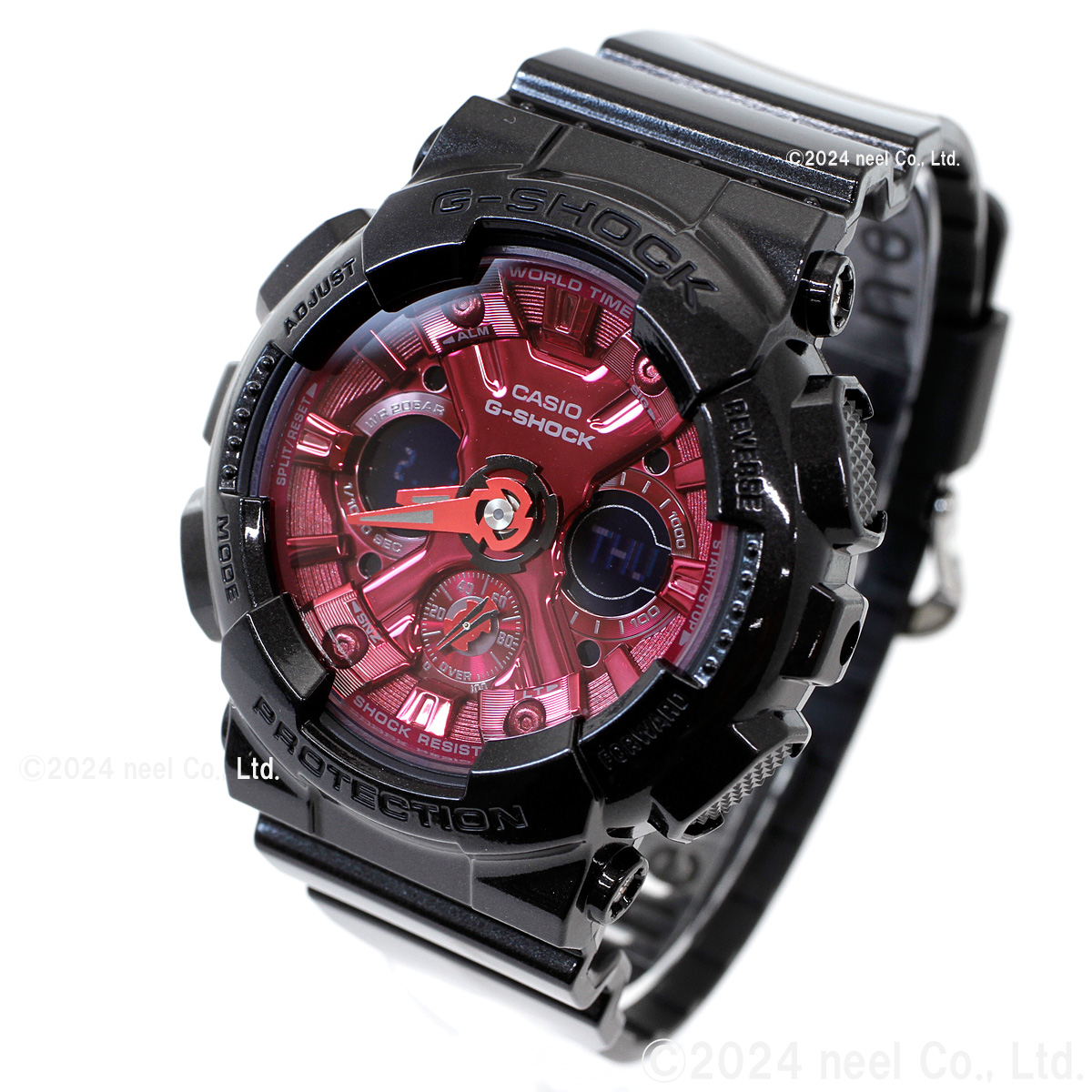 Gショック G-SHOCK アナデジ オンライン限定 腕時計 GMA-S120RB-1AJF