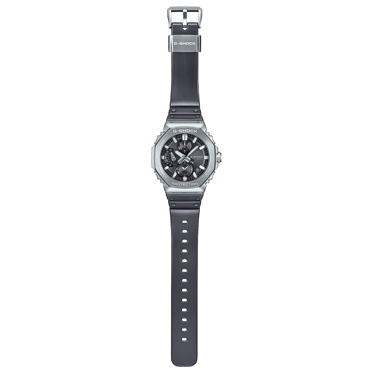 （保護フィルム付き）（豪華おまけ有） Gショック G-SHOCK ソーラー 腕時計 GMC-B2100Y-1AJF ジーショック フルメタル クロノグラフの画像