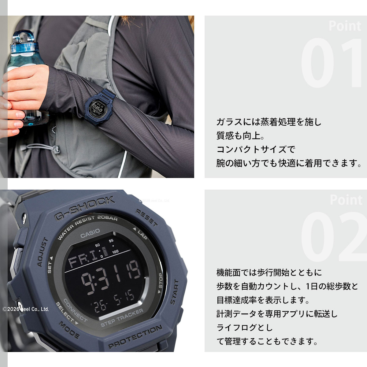 G-SHOCK （豪華おまけ有） Gショック デジタル 腕時計 GMD-B300-2JF