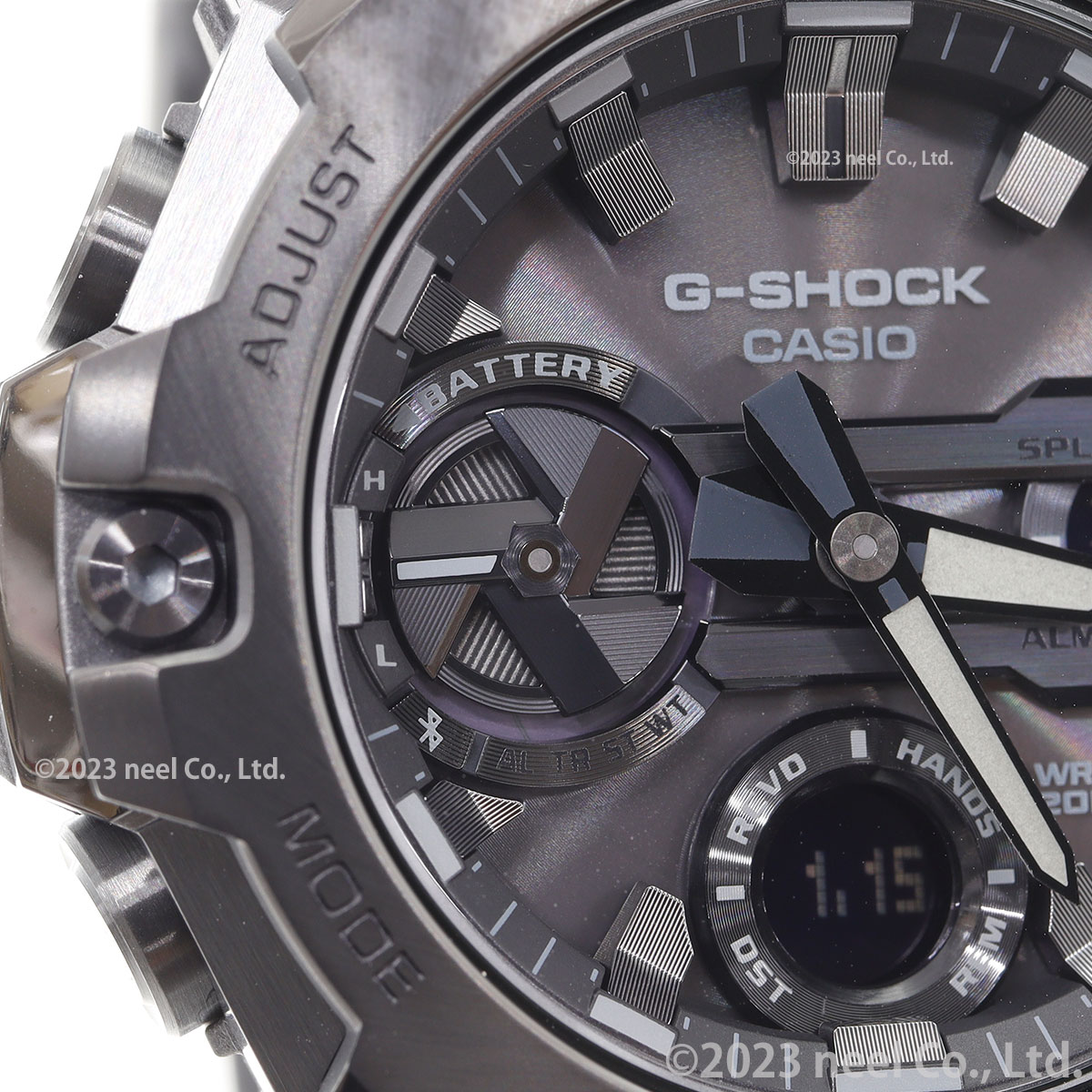 倍々+5倍！最大ポイント30倍！10月25日！Gショック Gスチール G-SHOCK G-STEEL ソーラー 腕時計 メンズ  GST-B400BB-1AJF ジーショック