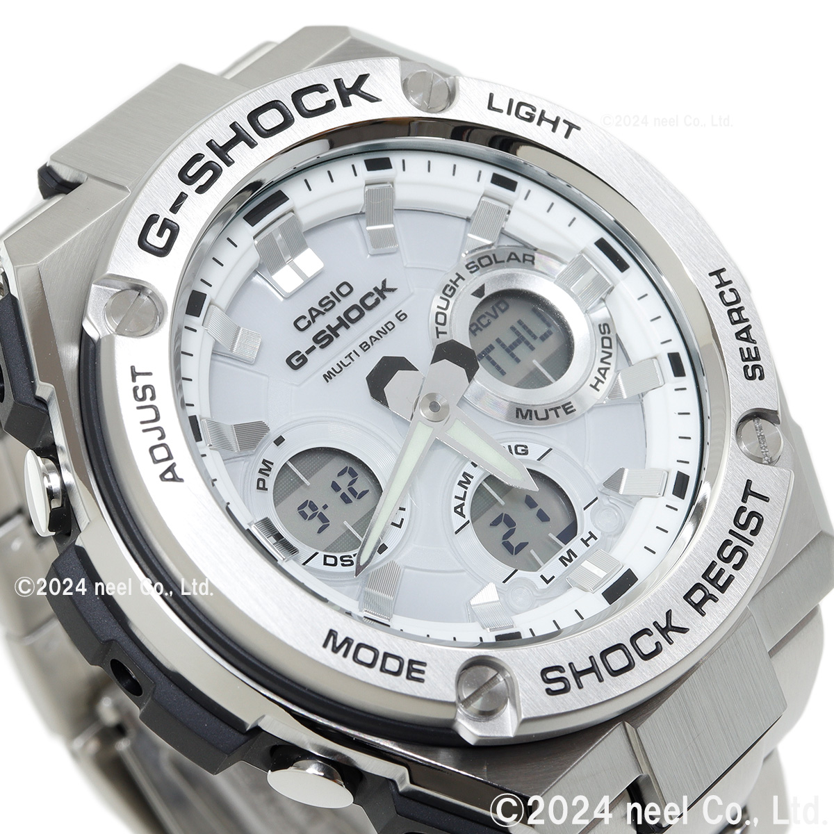 Gショック Gスチール G-SHOCK G-STEEL 電波ソーラー 腕時計 メンズ 白 ホワイト GST-W110D-7AJF :  gst-w110d-7ajf : neelセレクトショップ Yahoo!店 - 通販 - Yahoo!ショッピング