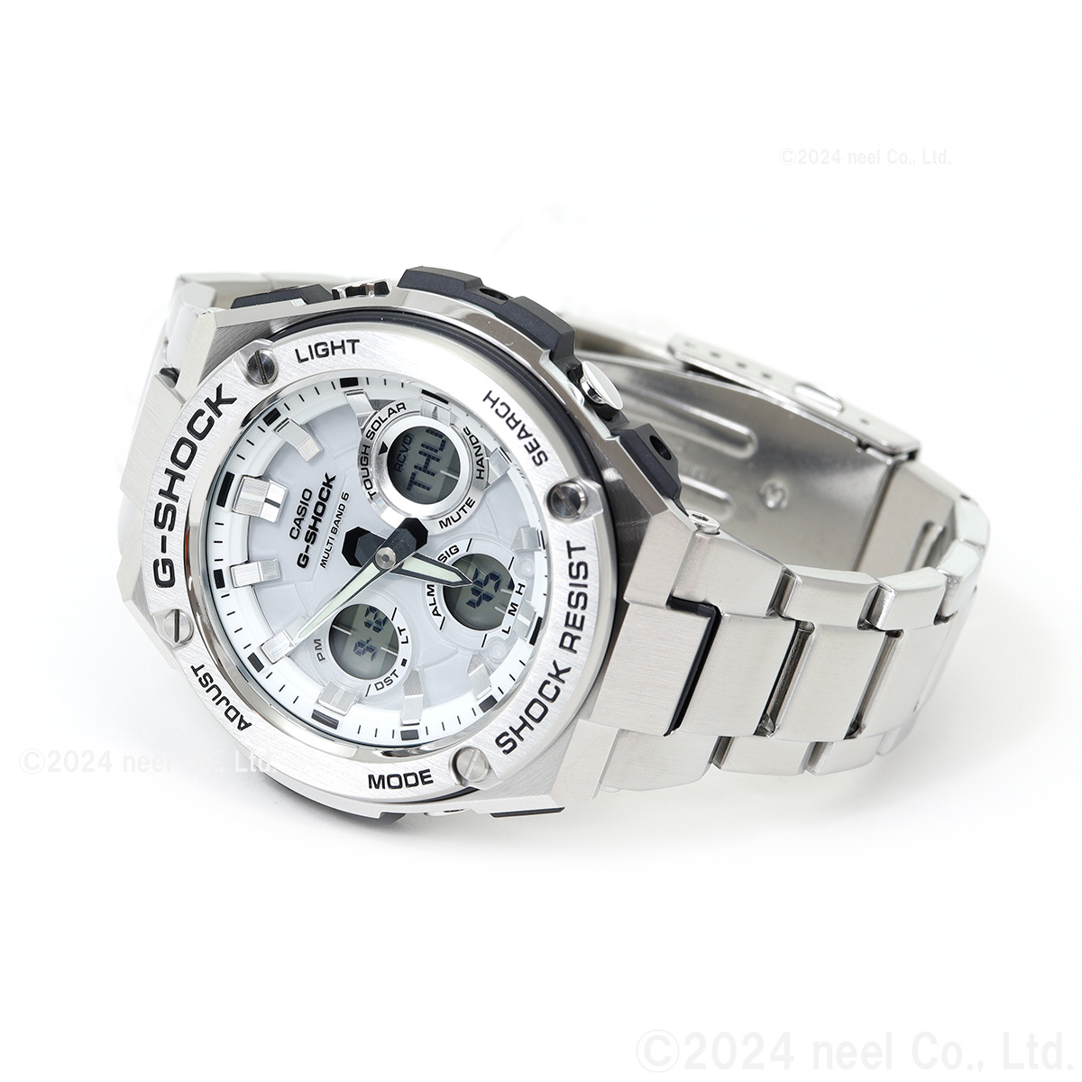 Gショック Gスチール G-SHOCK G-STEEL 電波ソーラー 腕時計 メンズ 白 ホワイト GST-W110D-7AJF : gst-w110d-7ajf  : neelセレクトショップ Yahoo!店 - 通販 - Yahoo!ショッピング