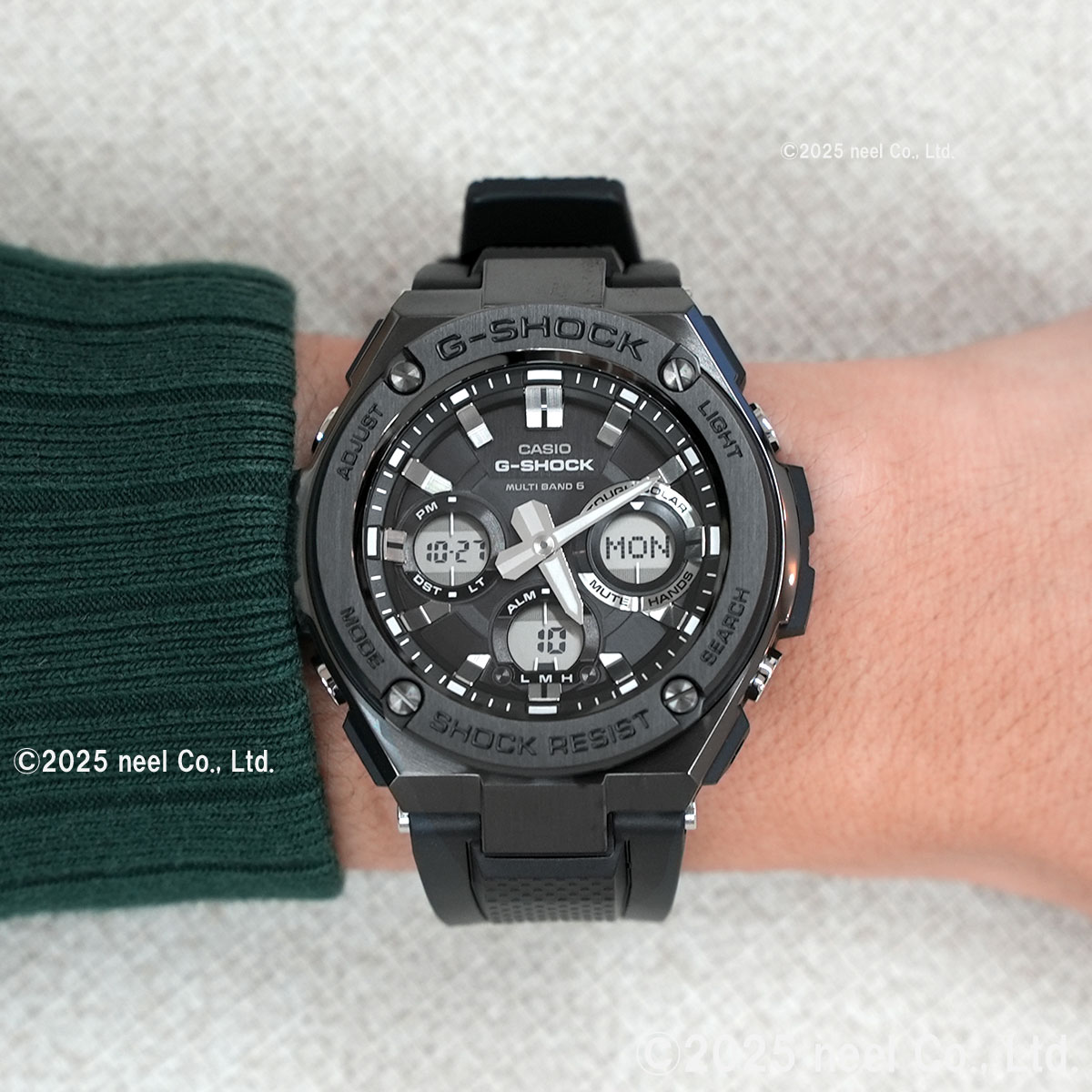 G-SHOCK Gショック Gスチール G-STEEL 電波 ソーラー 腕時計 メンズ