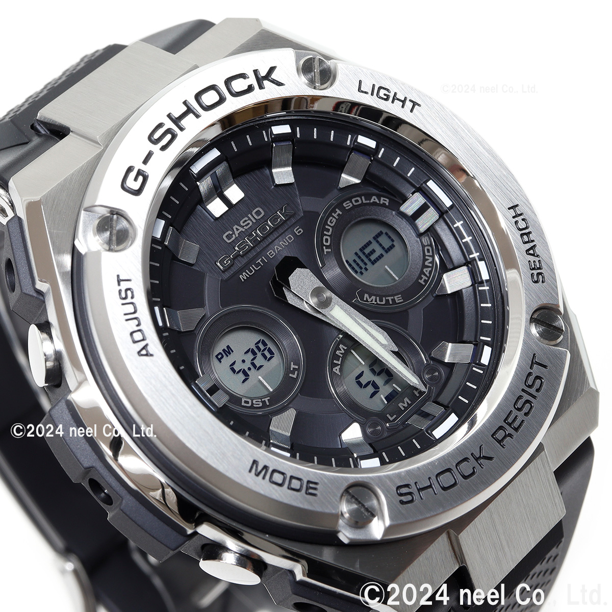 Gショック Gスチール G-SHOCK G-STEEL 電波 ソーラー 腕時計 メンズ GST-W310-1AJF : gst-w310-1ajf :  neelセレクトショップ Yahoo!店 - 通販 - Yahoo!ショッピング