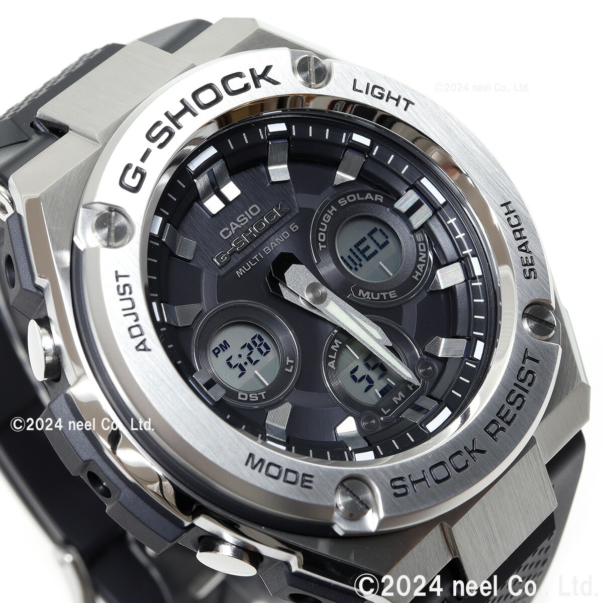 【電波ソーラー/稼働】カシオ G-SHOCK 腕時計 メンズG-STEEL G-SHOCK Gショック Gスチール G-STEEL 電波 ソーラー 腕時計 メンズ