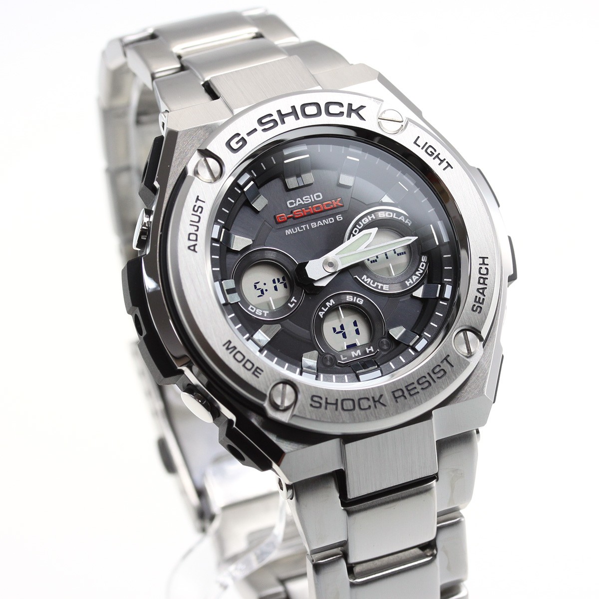 Gショック Gスチール G-SHOCK G-STEEL 電波 ソーラー 腕時計 メンズ