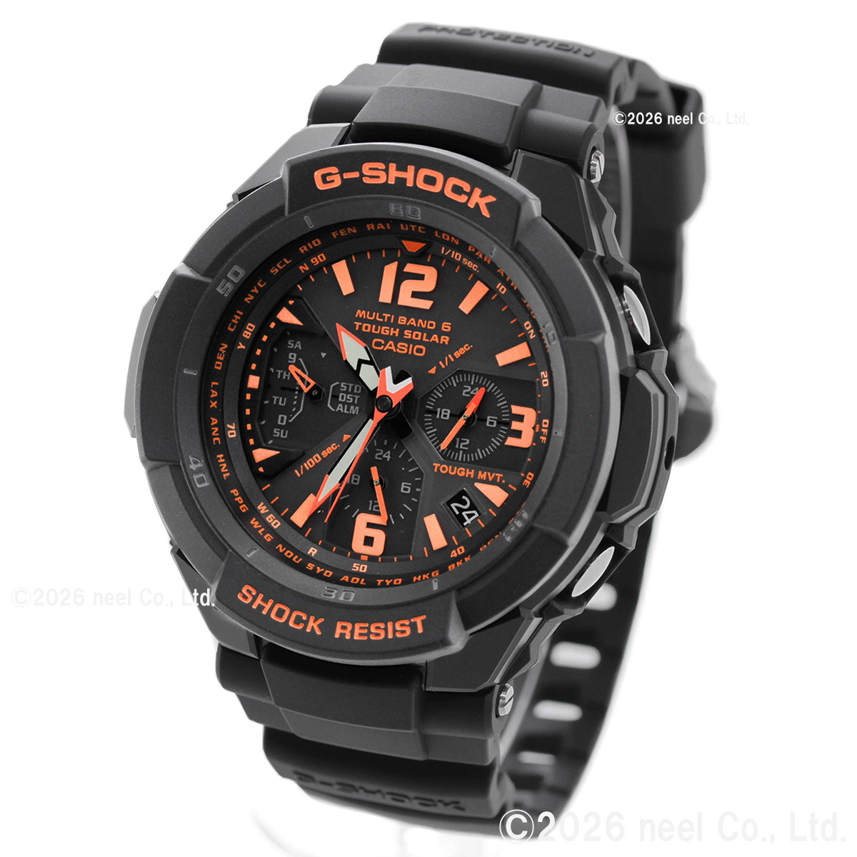 G-SHOCK スカイコックピット Gショック オレンジ GW-3000B-1AJF : neel