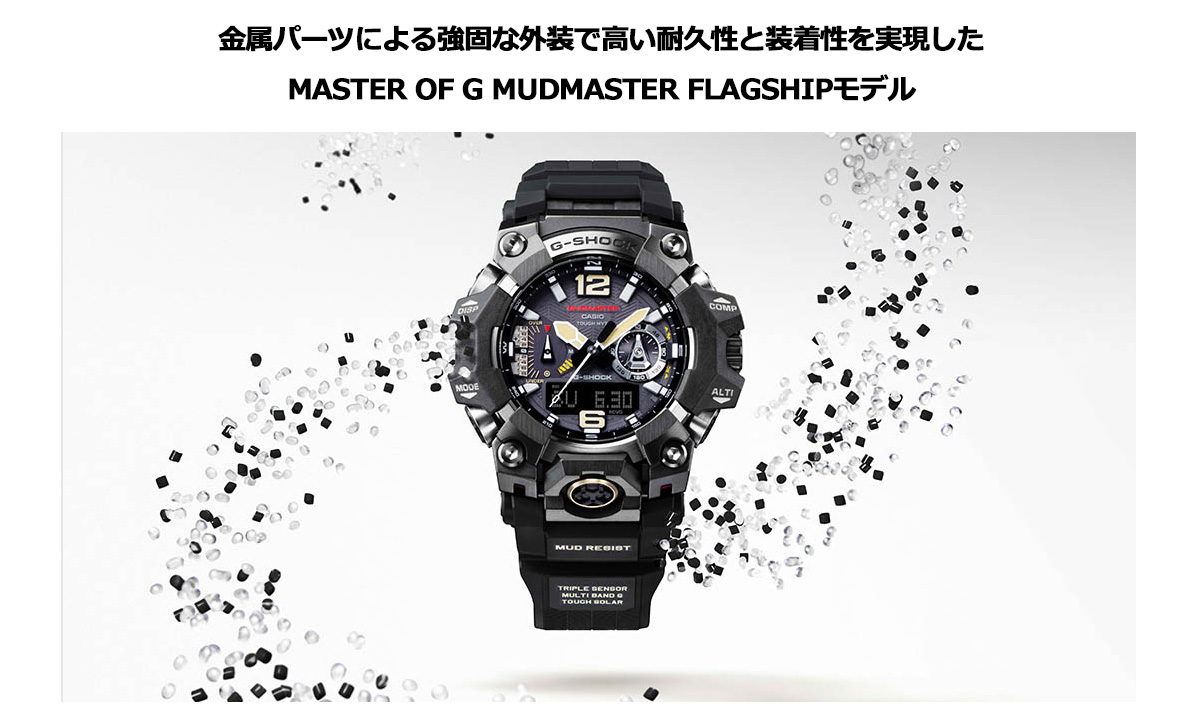 G-SHOCK （豪華おまけ有） Gショック 電波ソーラー マッドマスター