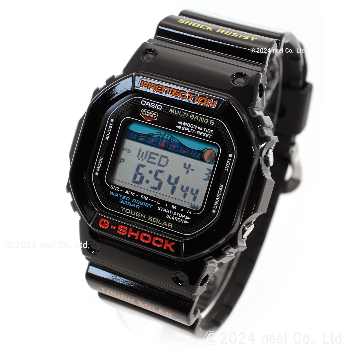 送料無料HOTG-SHOCK G-LIDE ソーラー電波　新品 時計