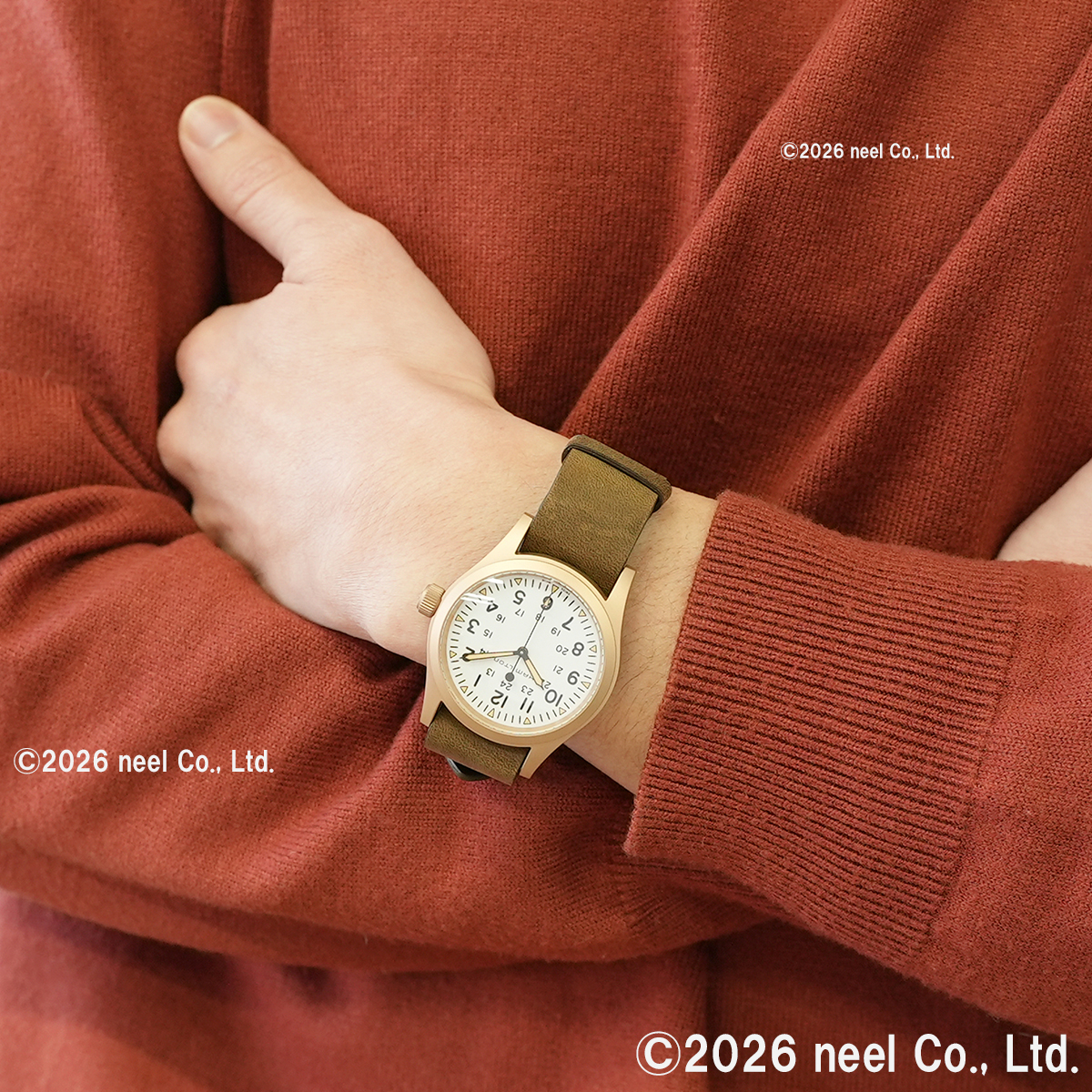 KHAKI FIELD ハミルトン HAMILTON カーキ フィールド メカ ブロンズ