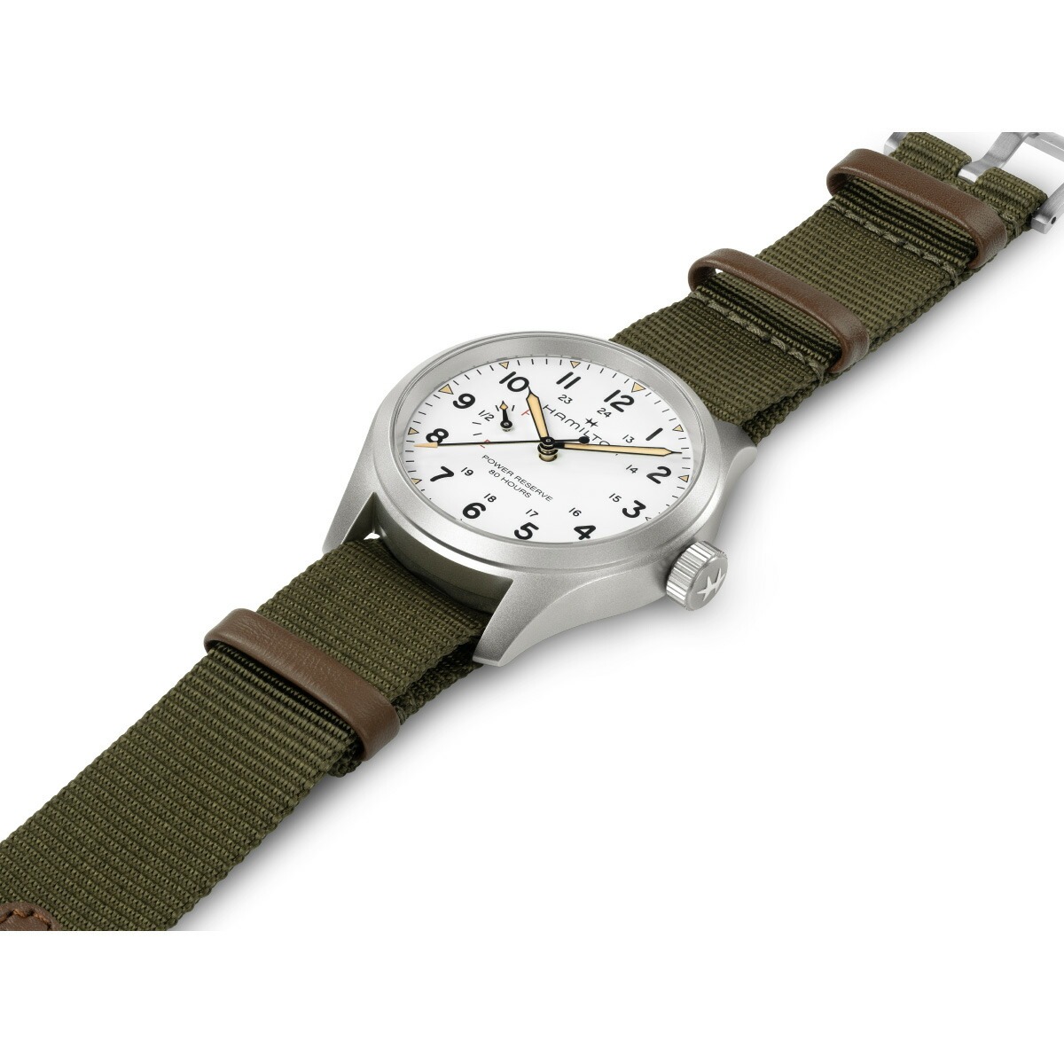 KHAKI FIELD （ノベルティー付き）ハミルトン HAMILTON カーキ
