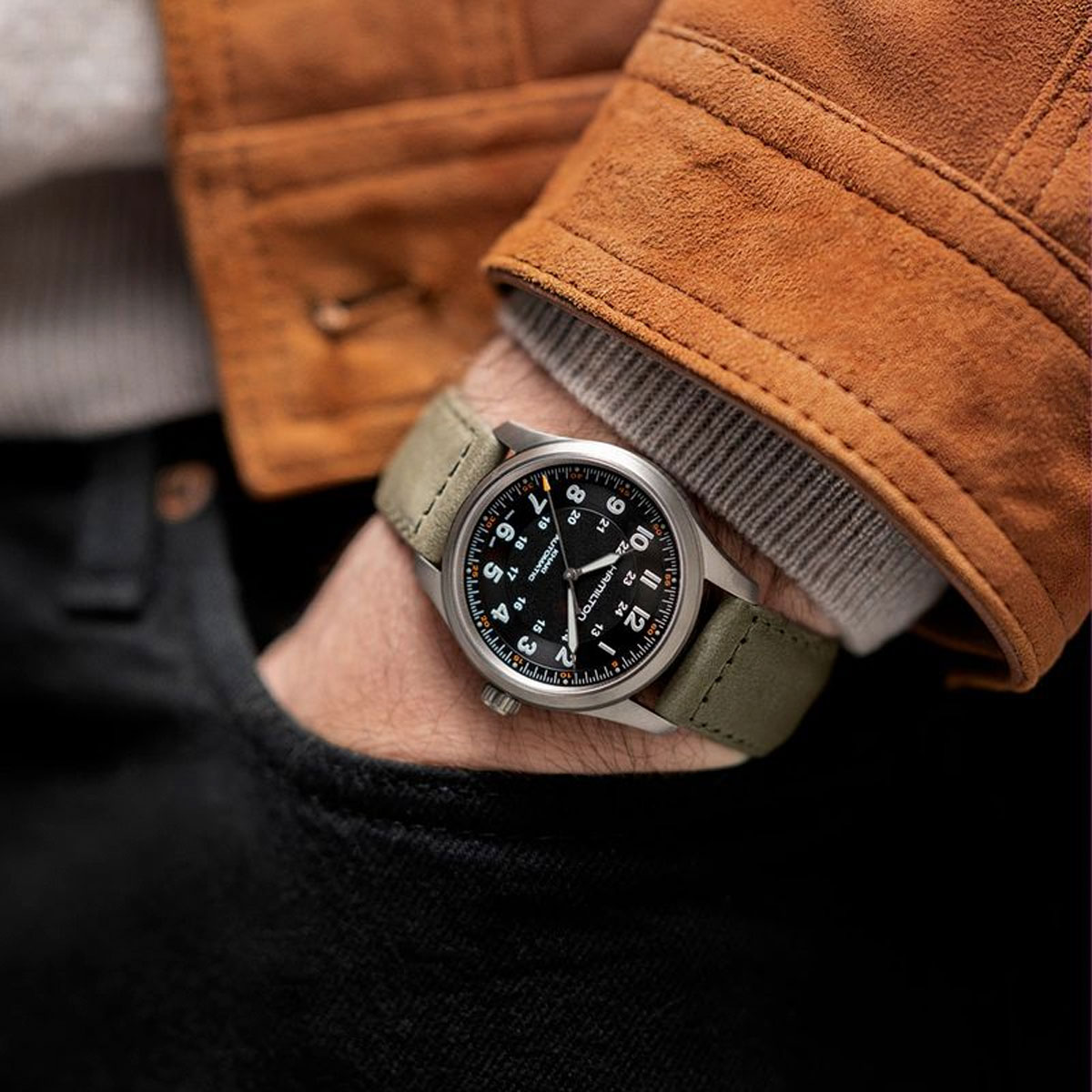 KHAKI FIELD 【正規品】ハミルトン HAMILTON カーキ フィールド KHAKI FIELD 【正規品】ハミルトン HAMILTON カーキ フィールド