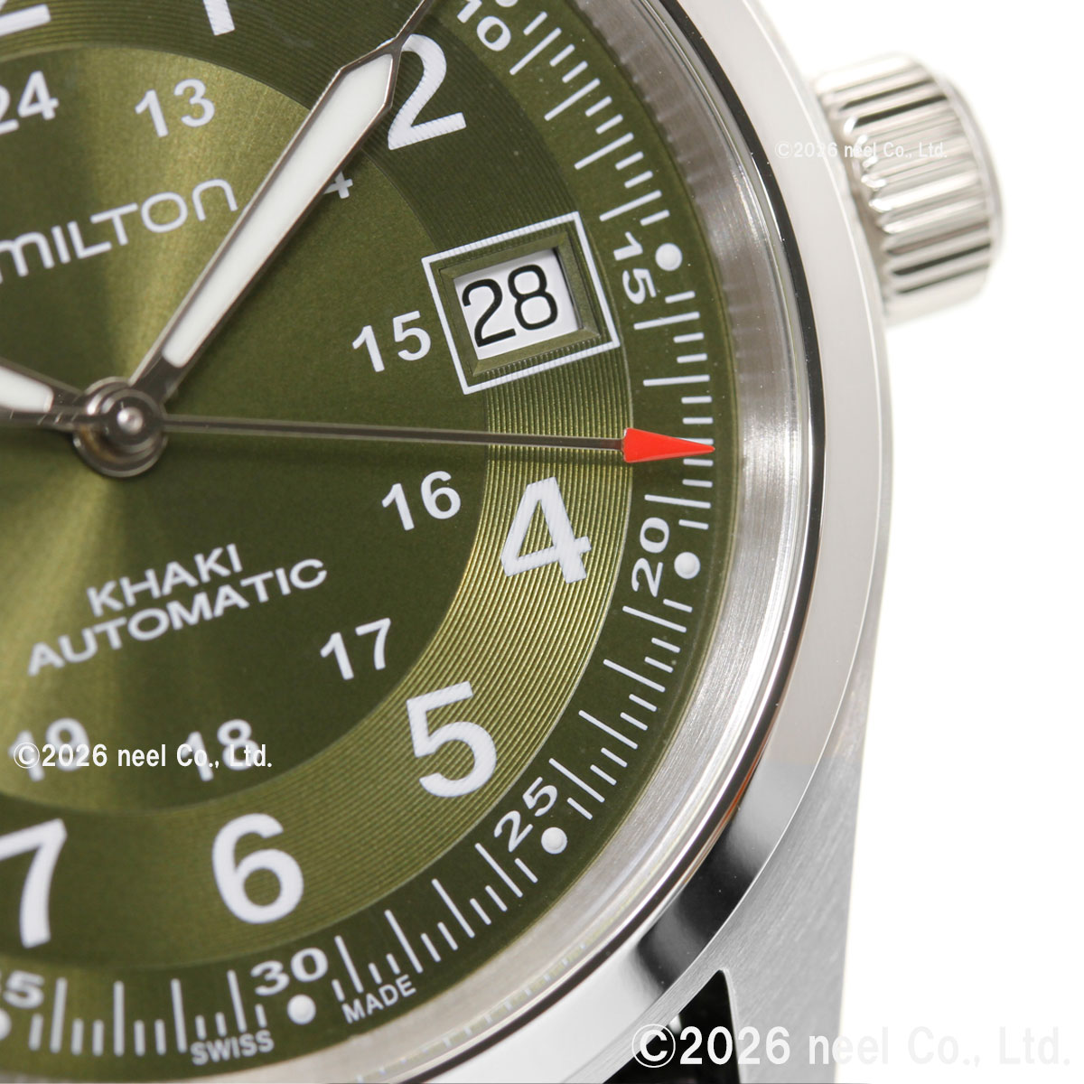 HAMILTON カーキ フィールド 自動巻き 時計　H706550 KHAKI FIELD （ノベルティー付き）ハミルトン HAMILTON カーキ