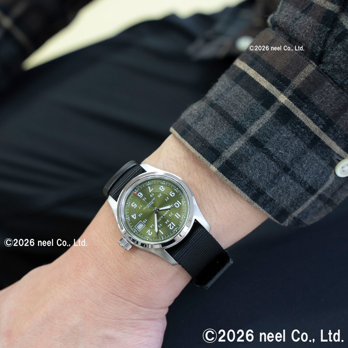 KHAKI FIELD （ノベルティー付き）ハミルトン HAMILTON カーキ