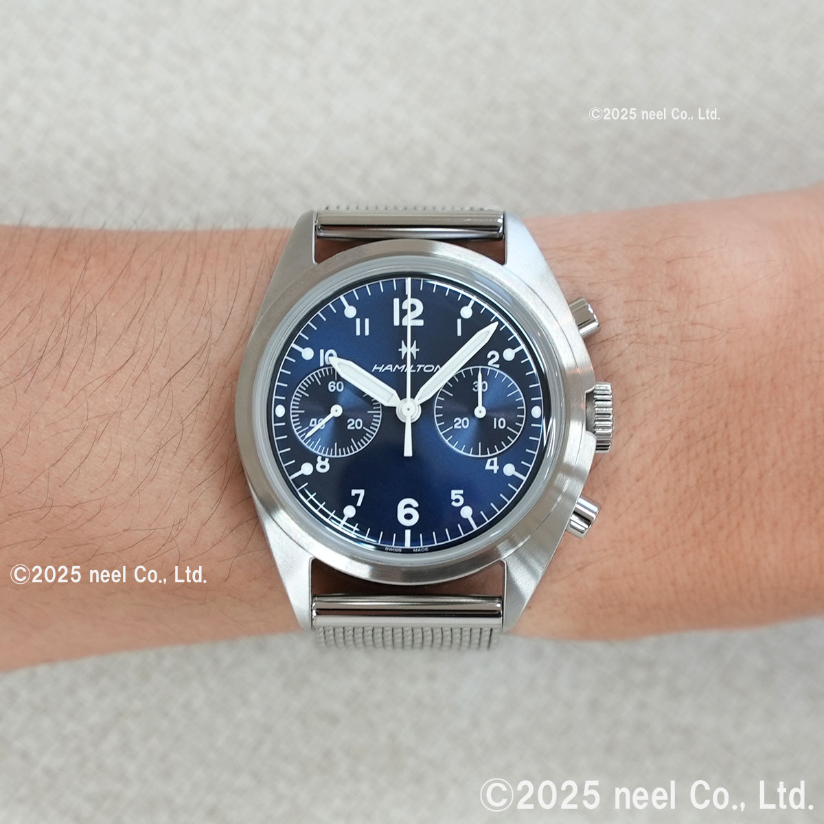 KHAKI AVIATION （ノベルティー付き）ハミルトン HAMILTON カーキ