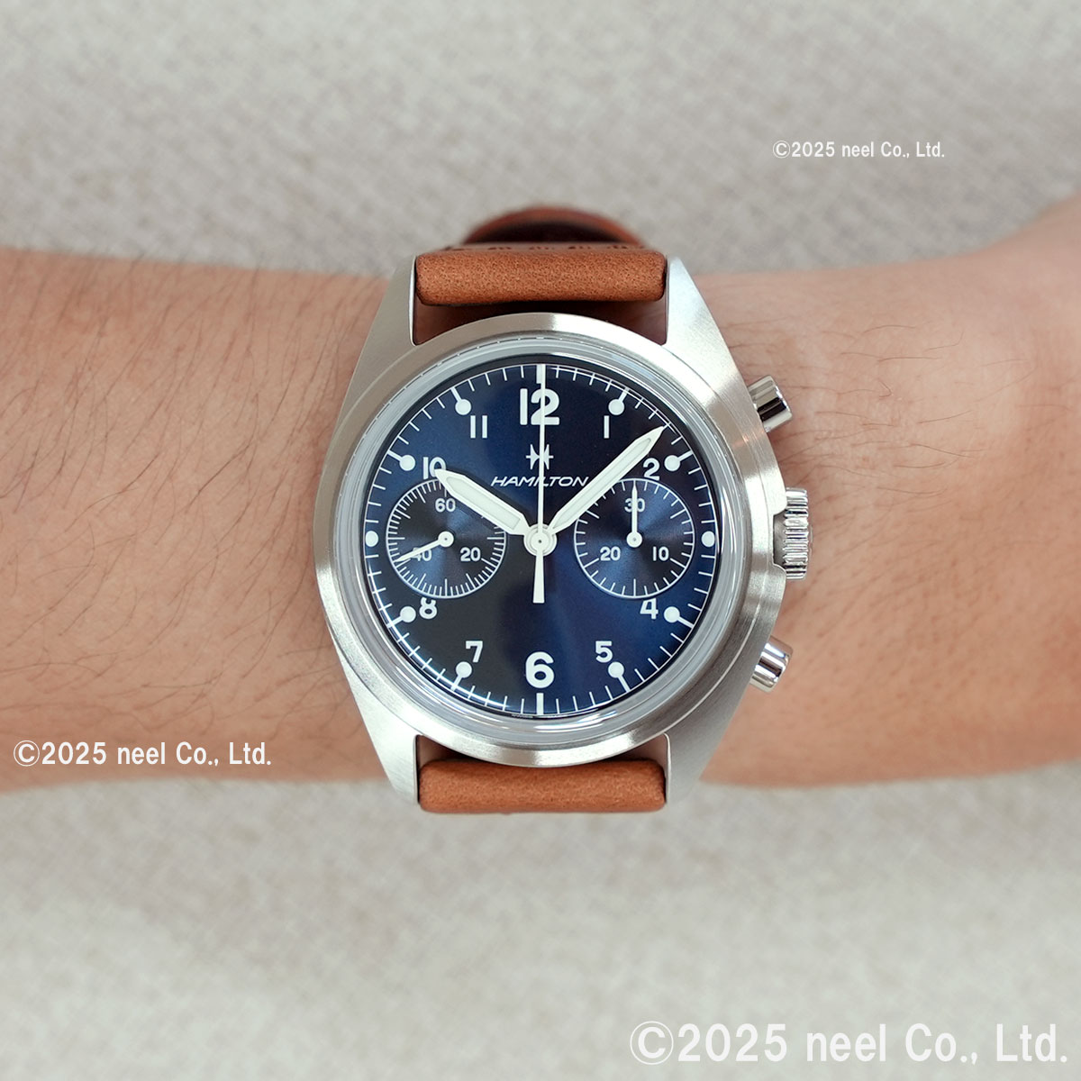 KHAKI AVIATION （ノベルティー付き）ハミルトン HAMILTON カーキ