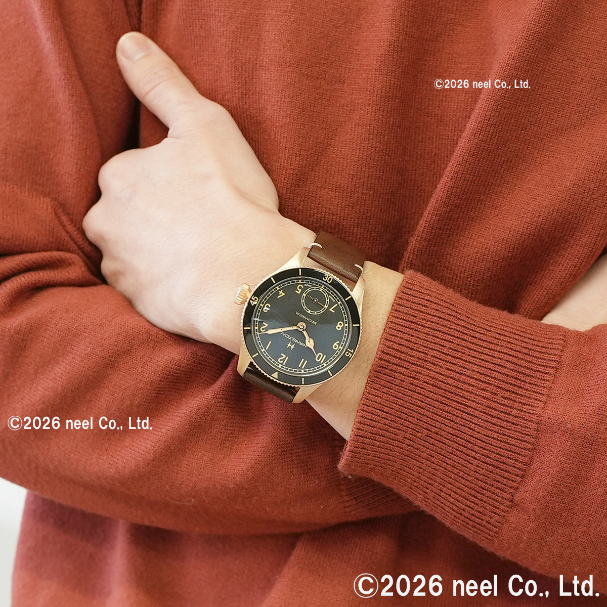 KHAKI AVIATION ハミルトン HAMILTON カーキ アビエーション