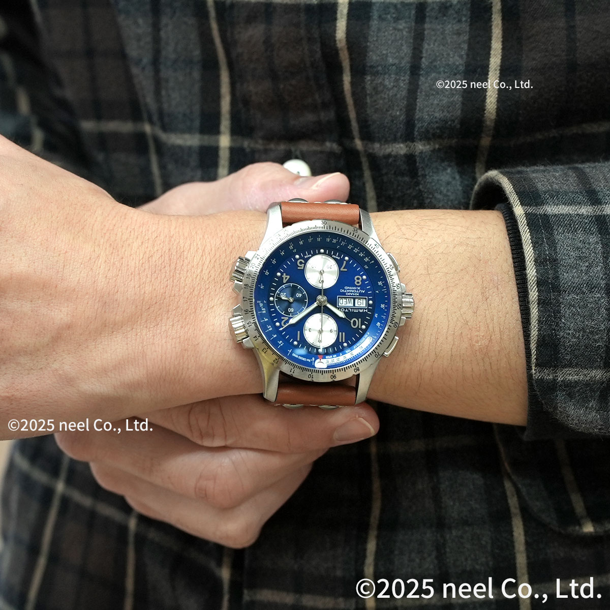 KHAKI AVIATION （ノベルティー付き）ハミルトン HAMILTON カーキ