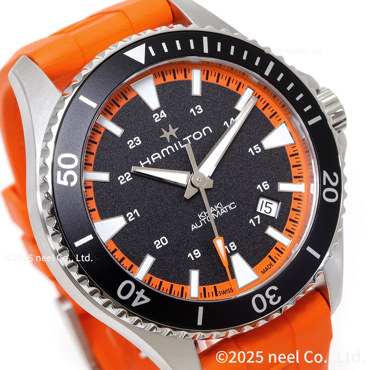KHAKI NAVY ハミルトン HAMILTON カーキ ネイビー スキューバ オート