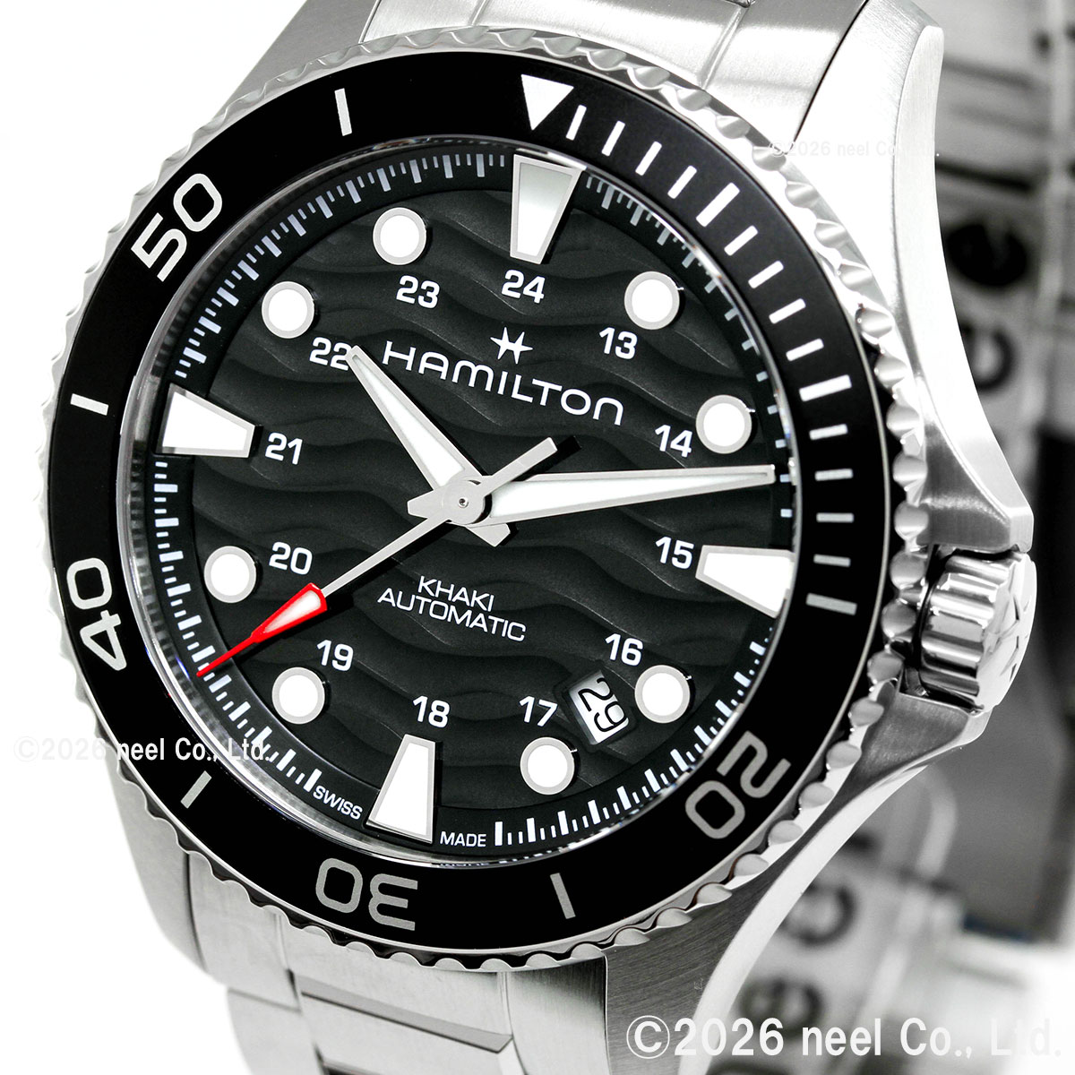 KHAKI NAVY ハミルトン HAMILTON SCUBA AUTO カーキ ネイビー