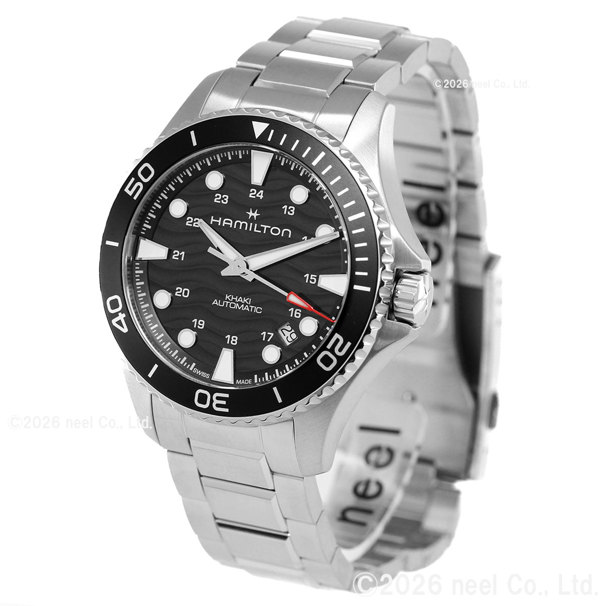KHAKI NAVY ハミルトン HAMILTON SCUBA AUTO カーキ ネイビー