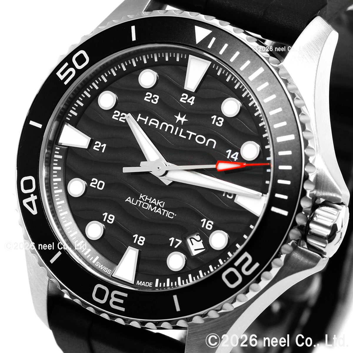 KHAKI NAVY ハミルトン HAMILTON SCUBA AUTO カーキ ネイビー