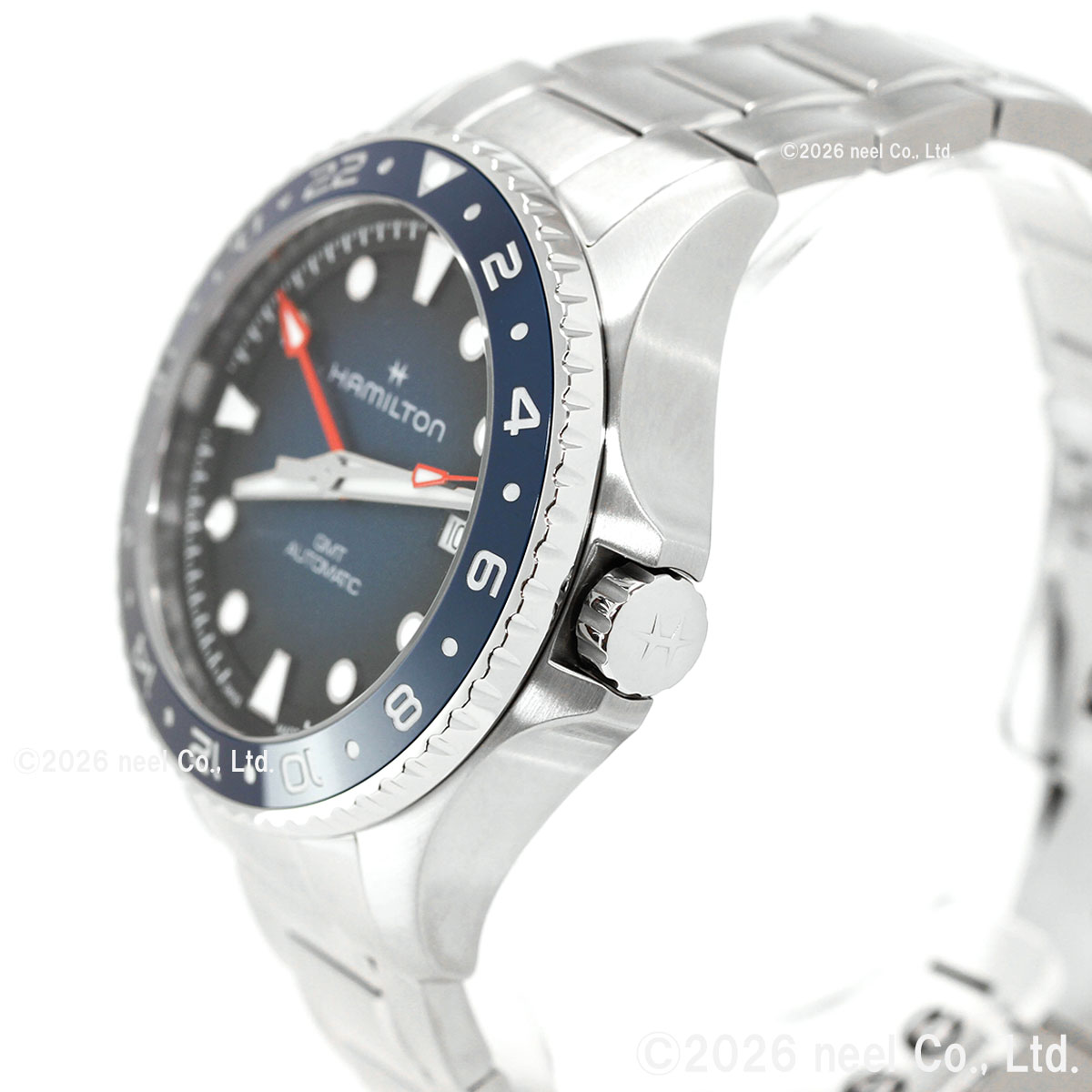 KHAKI NAVY ハミルトン HAMILTON SCUBA GMT カーキ ネイビー