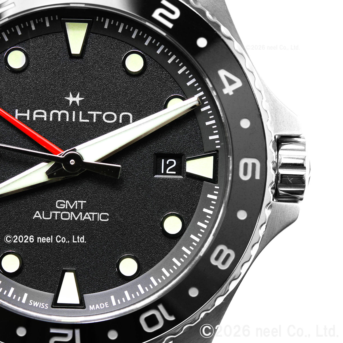 KHAKI NAVY ハミルトン HAMILTON SCUBA GMT カーキ ネイビー