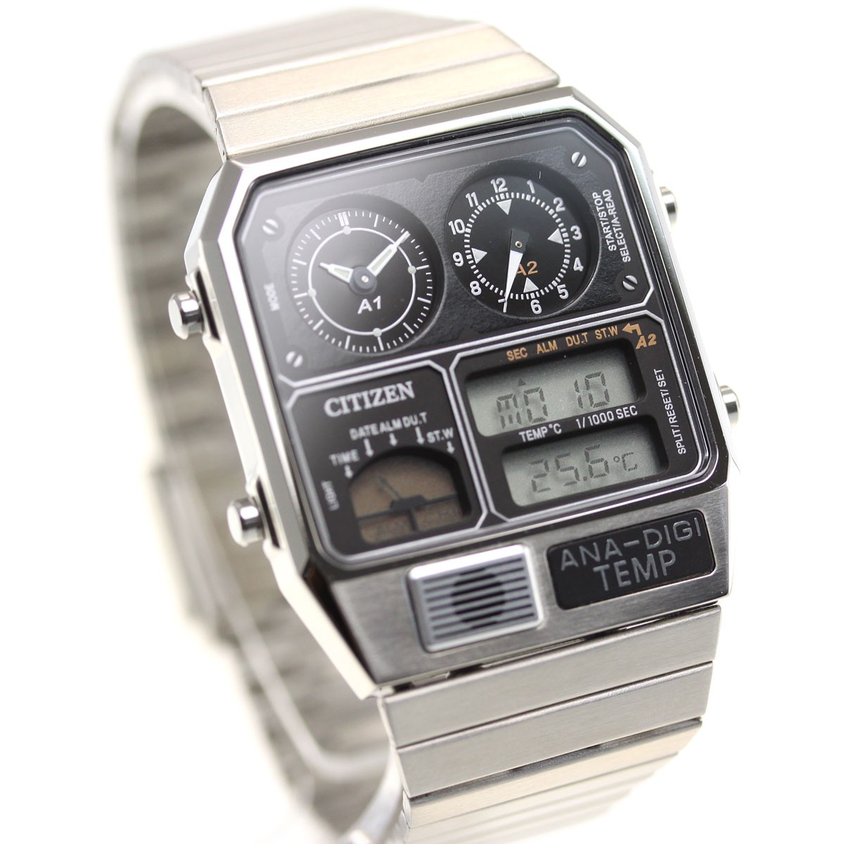 シチズン アナデジテンプ 復刻 腕時計 JG2101-78E : jg2101-78e : neel