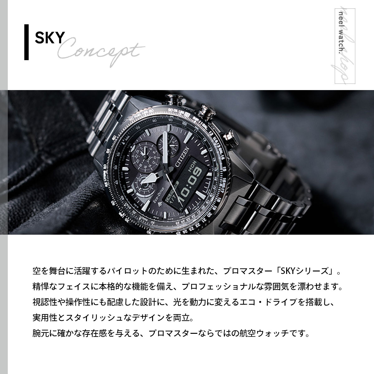 PROMASTER （豪華おまけ有）シチズン プロマスター スカイ エコ