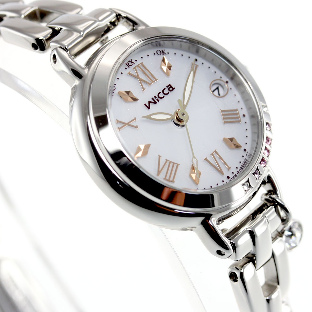 店内ポイント最大30倍 ウィッカ シチズン Wicca ソーラーテック 電波時計 インターネット 限定 レディース Kl0 812 11 Neel Paypayモール店 通販 Paypayモール