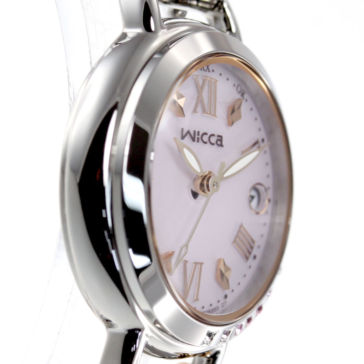 店内ポイント最大35倍 ウィッカ シチズン Wicca ソーラーテック 電波時計 インターネット 限定 レディース Kl0 9 91 Neel Paypayモール店 通販 Paypayモール