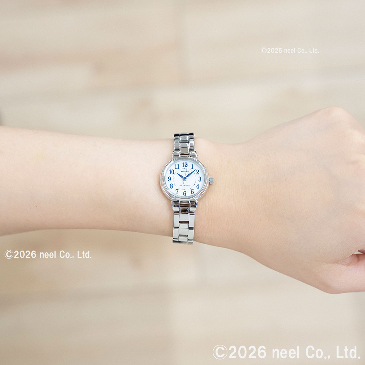 【12/14まで限定価格】リッチトーン RT-7CBZ 電子水・物質活性機 CITIZEN（シチズン） レグノ ソーラー 腕時計 レディース KP1-012-11