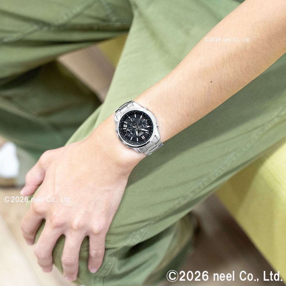 LINEAGE カシオ リニエージ ソーラー電波時計 CASIO メンズ 腕時計